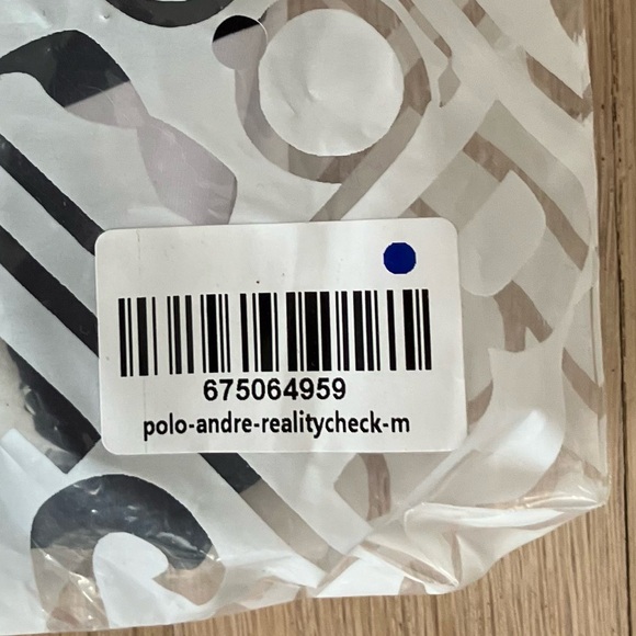 RSVLTS ST. ANDRE BREAKFAST BALLS REALITY CHECK POLO SZ LRG - Picture 8 of 8